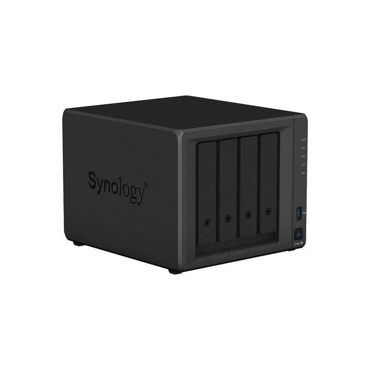 Synology DS923+ 4-Bay Diskstation NAS (AMD Ryzen™ 4 Threads R1600 Dual-Core 4GB Ram 2xRJ-45 1GbE LAN-Port) - Golchha Computers