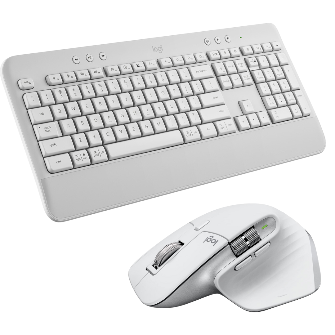 Logitech Signature K650 Wireless Keyboard & MX Master 3s for Mac Combo