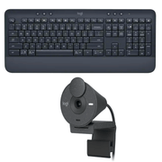 Logitech Signature K650 Wireless Keyboard & Logitech Brio 300 1080p Webcam Combo - Golchha Computers