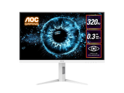 AOC Q27G4SL/WS 27-inch QHD IPS 320Hz 1ms Ergonomic Gaming Monitor