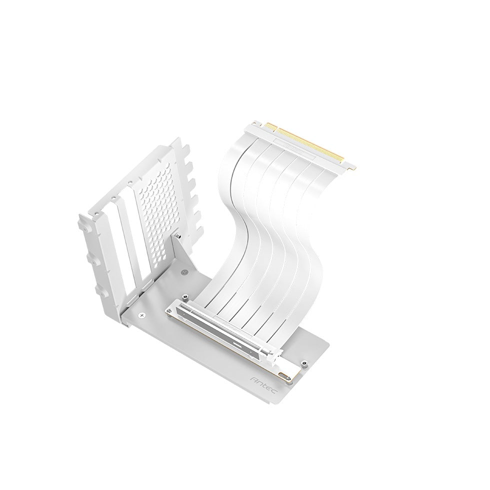 Antec RTX50 PCI-E 5.0 Riser Cable Vertical GPU Bracket Kit - White