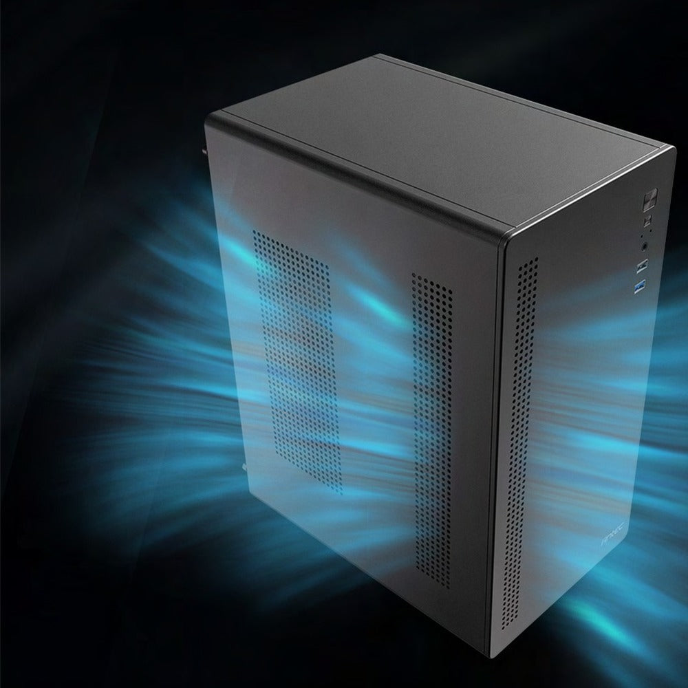 Antec ST20M Micro-ATX Mini Tower Cabinet (Black)