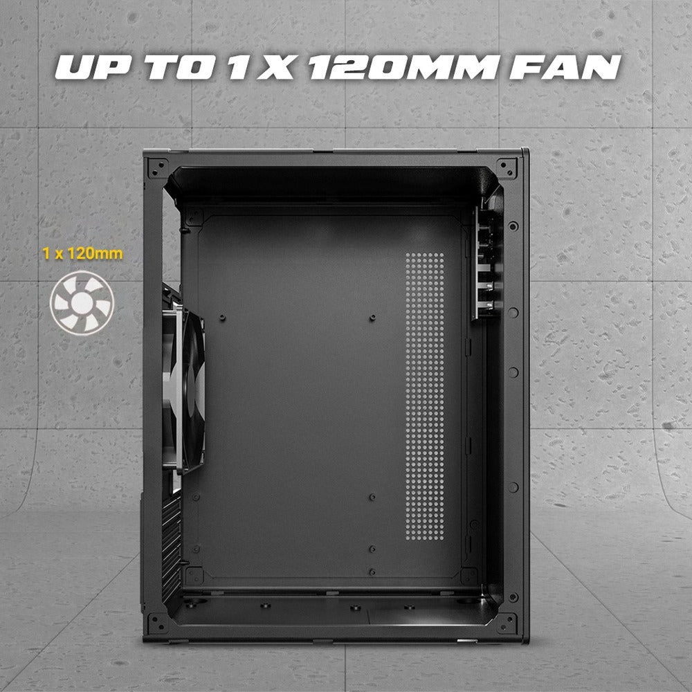 Antec ST20M Micro-ATX Mini Tower Cabinet (Black)