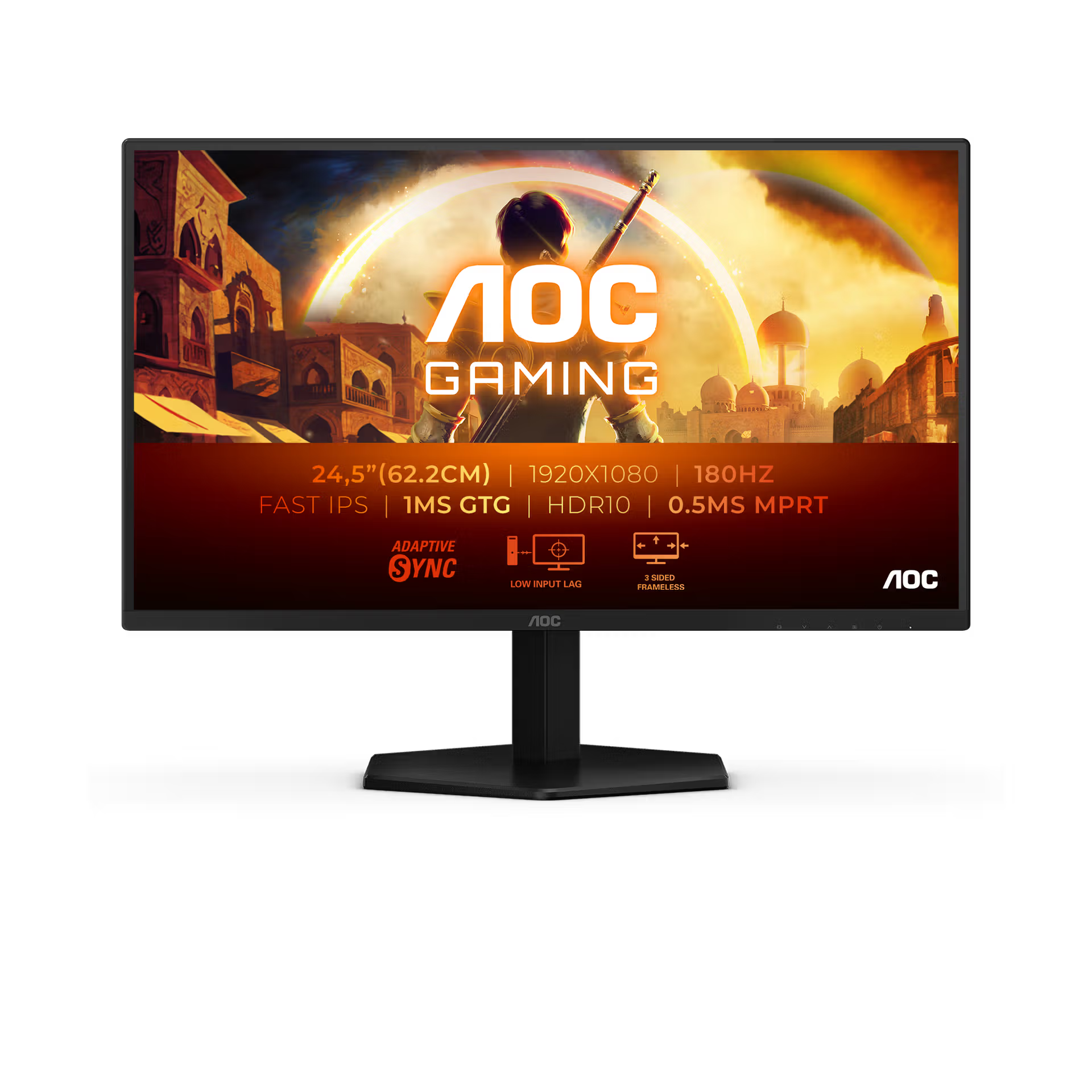 AOC 25G42E 24.5" FHD 180 Hz IPS Gaming Monitor