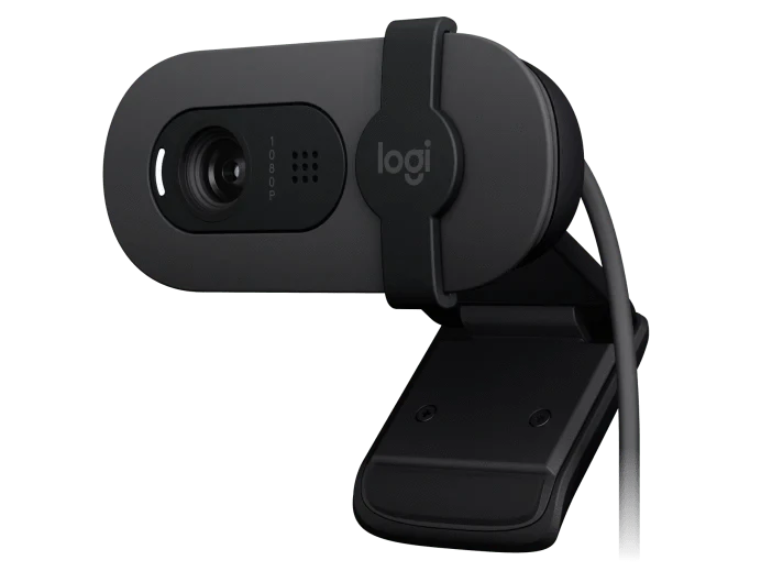 Logitech PEBBLE 2 COMBO Slim, multi-device Bluetooth keyboard & Mouse With BRIO 100 Full HD 1080p Webcam Combo - Golchha Computers