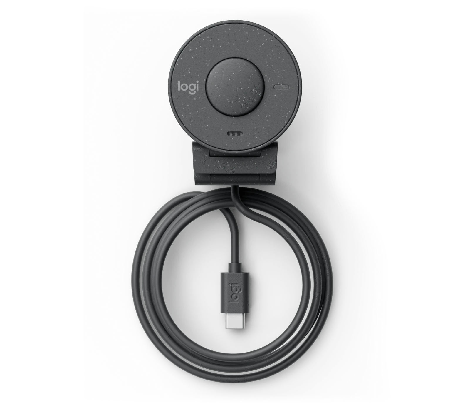 Logitech Brio 300 A 1080p webcam with auto light correction, noise-reducing mic, and USB-C connectivity. - Golchha Computers