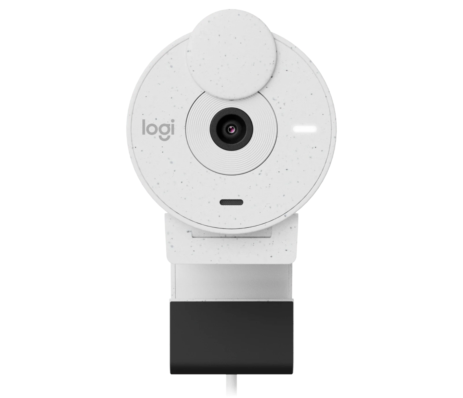 Logitech Brio 300 A 1080p webcam with auto light correction, noise-reducing mic, and USB-C connectivity. - Golchha Computers