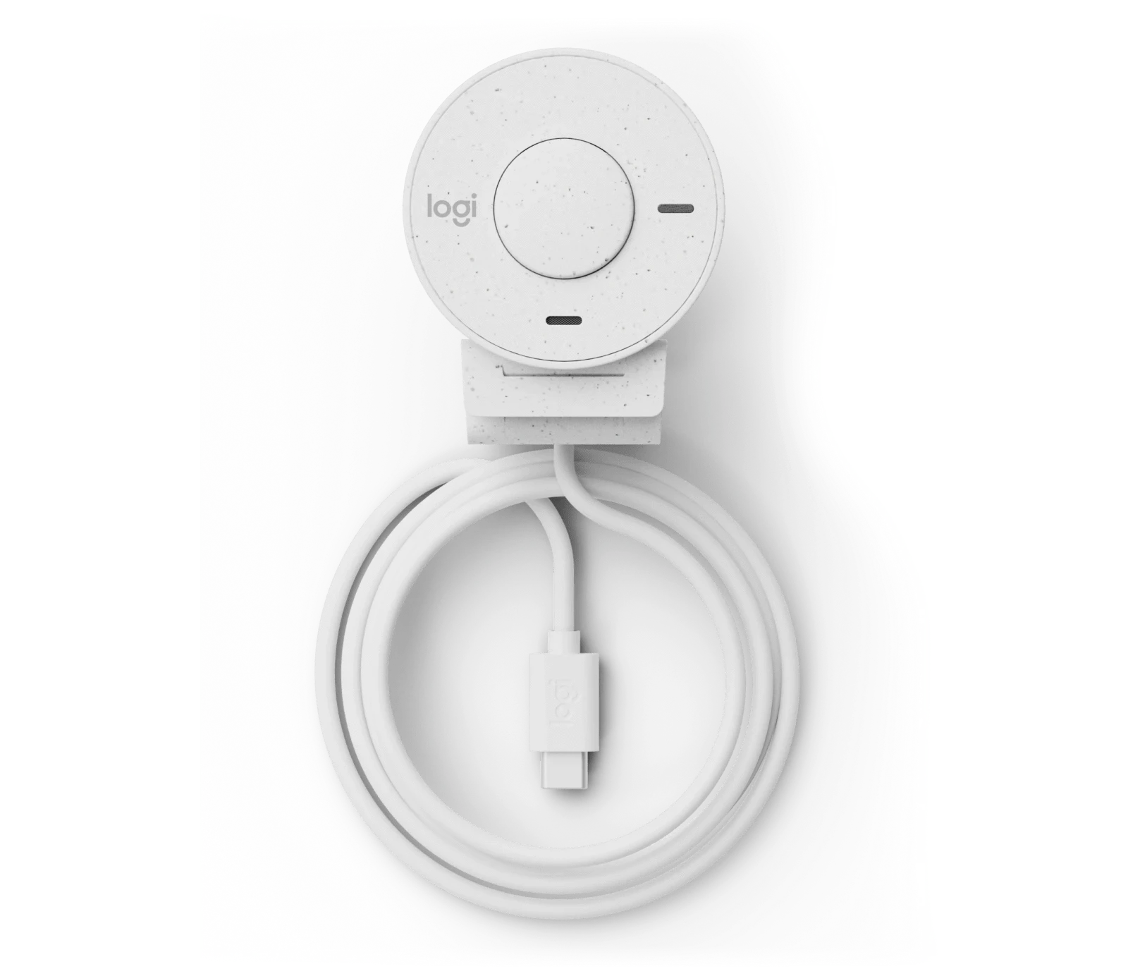 Logitech Brio 300 A 1080p webcam with auto light correction, noise-reducing mic, and USB-C connectivity. - Golchha Computers