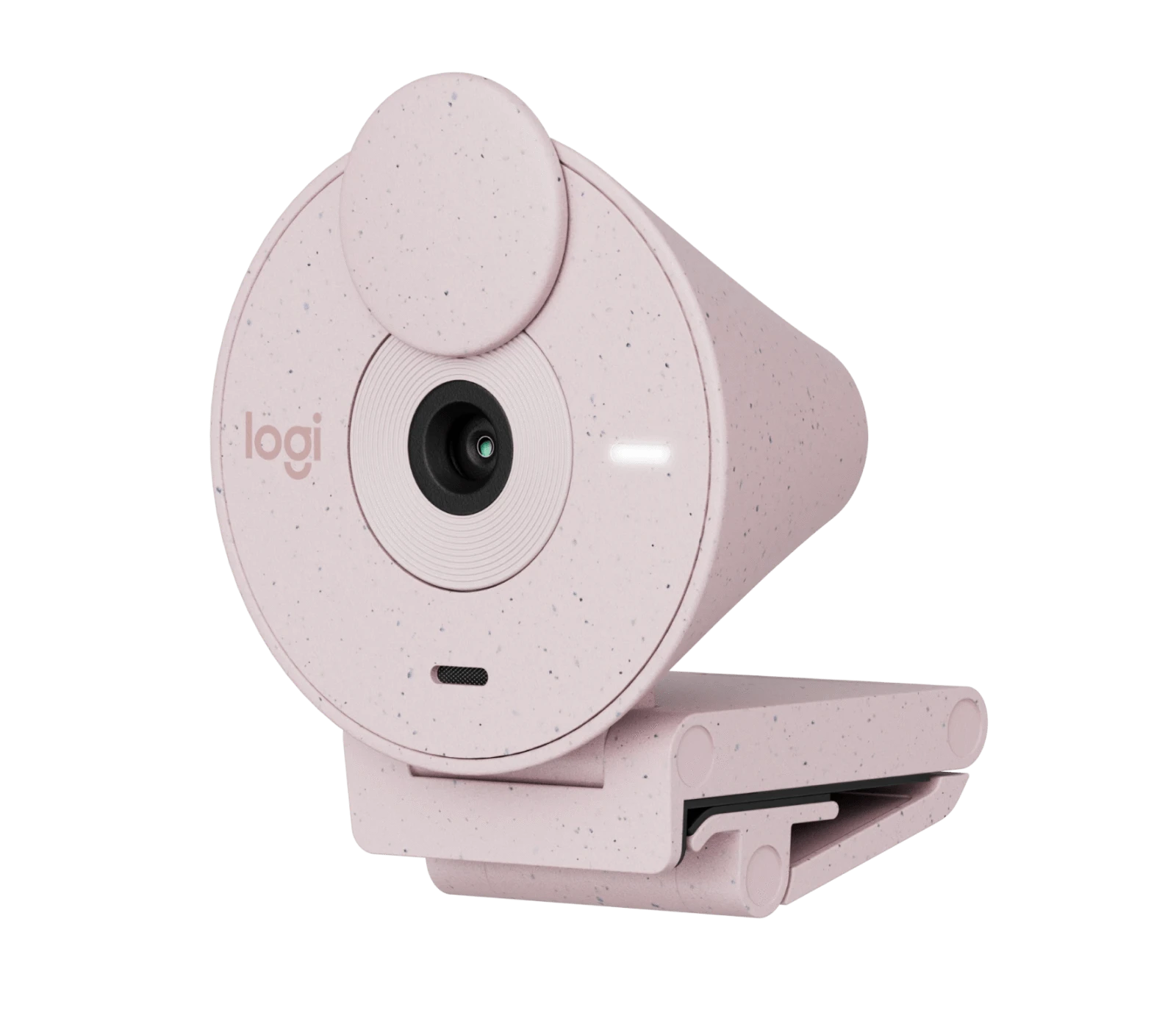 Logitech Brio 300 A 1080p webcam with auto light correction, noise-reducing mic, and USB-C connectivity. - Golchha Computers