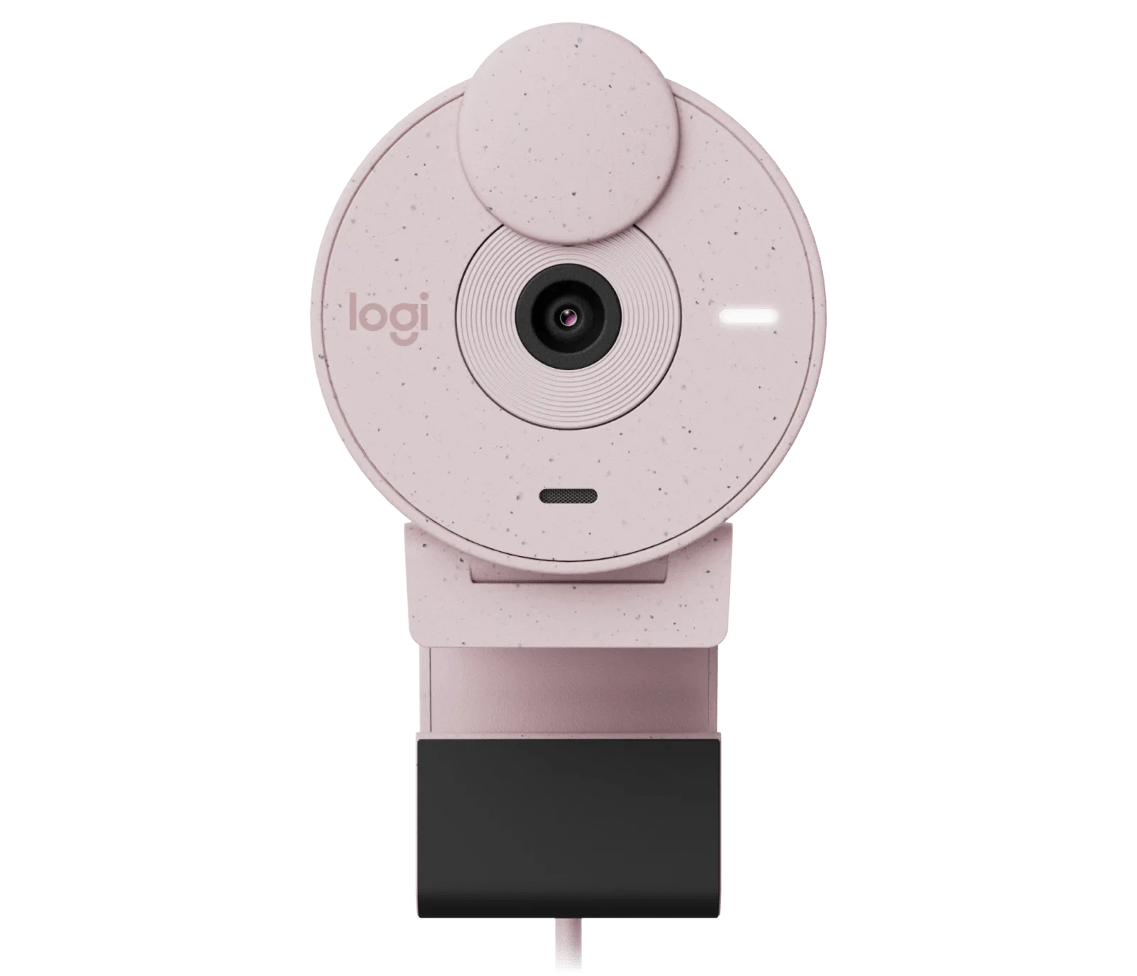 Logitech Brio 300 A 1080p webcam with auto light correction, noise-reducing mic, and USB-C connectivity. - Golchha Computers