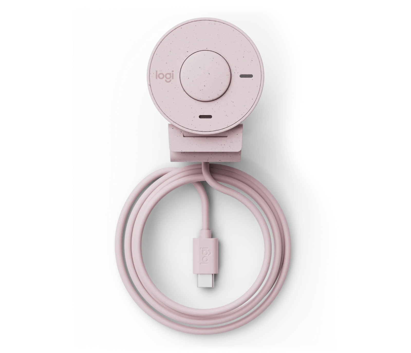 Logitech Brio 300 A 1080p webcam with auto light correction, noise-reducing mic, and USB-C connectivity. - Golchha Computers