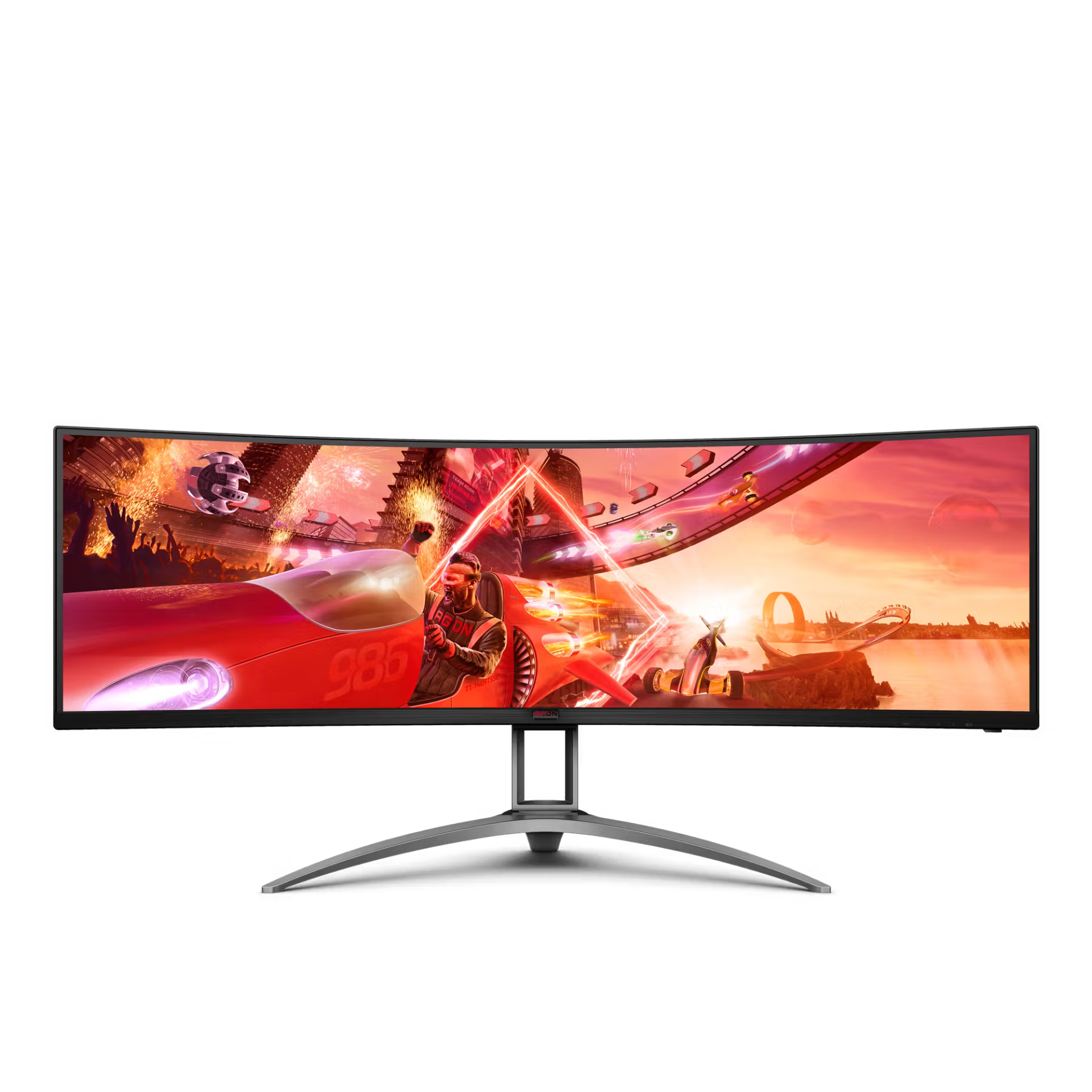 AOC AG493UCX2 49" 165 Hz Dual QHD 5K (5120×1440) Ultrawide Curved Gaming Monitor