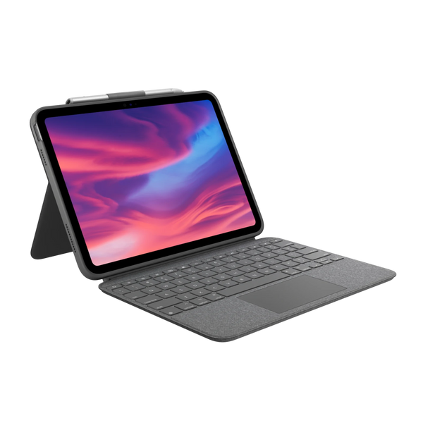 Logitech COMBO TOUCH Detachable backlit keyboard case with trackpad and Smart Connector for iPad 10th gen