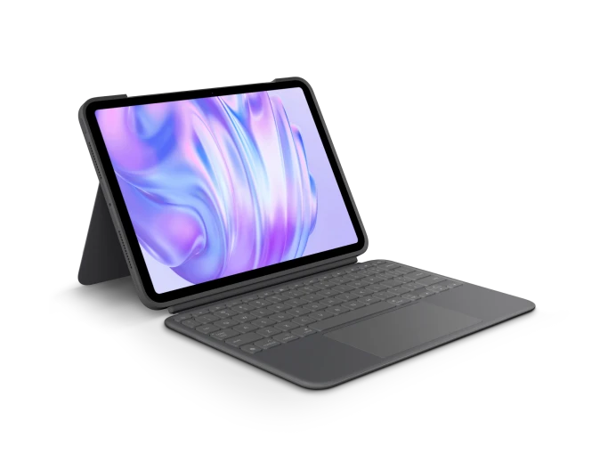 Logitech Combo Touch for iPad Pro Backlit detachable keyboard case with trackpad iPad Pro (M4 & M5) - GOLCHHA COMPUTERS 