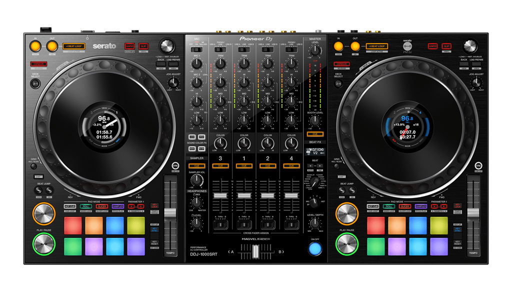 Pioneer DDJ-1000SRT DJ Controller 4-channel performance DJ controller for Serato DJ Pro