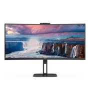 AOC CU34V5CW/BK 34" 2K 100 Hz Ultrawide Business Monitor with Integrated Webcam