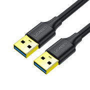 UGREEN USB 3.0 A to A Male to Male Cable 3m, 5Gbps, Black (90576)