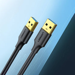 UGREEN USB 3.0 A to A Male to Male Cable 3m, 5Gbps, Black (90576)
