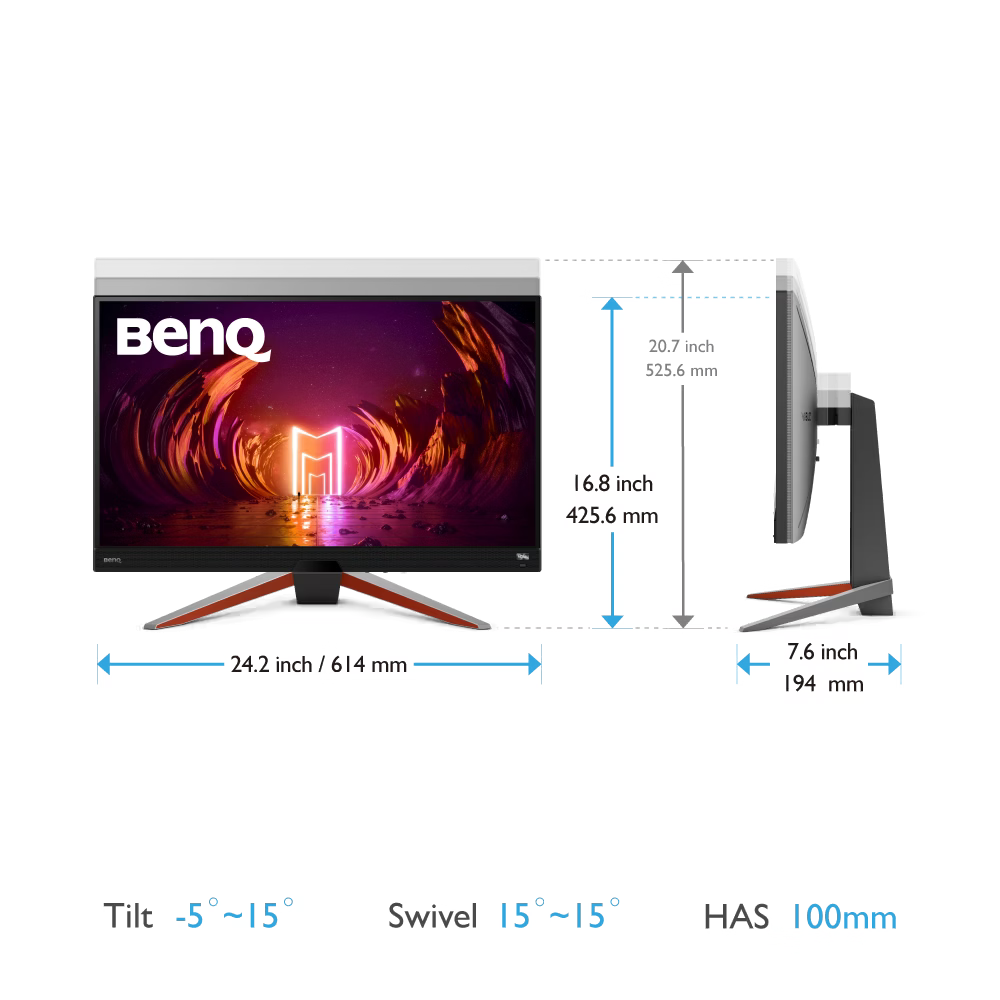 Benq EX270M MOBIUZ FHD 27 inch 240Hz 1ms GTG Gaming Monitor