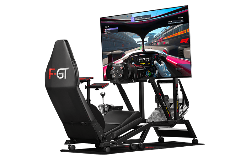 Next Level Racing F-GT Simulator Cockpit (NLR-S010) - GOLCHHA COMPUTERS 