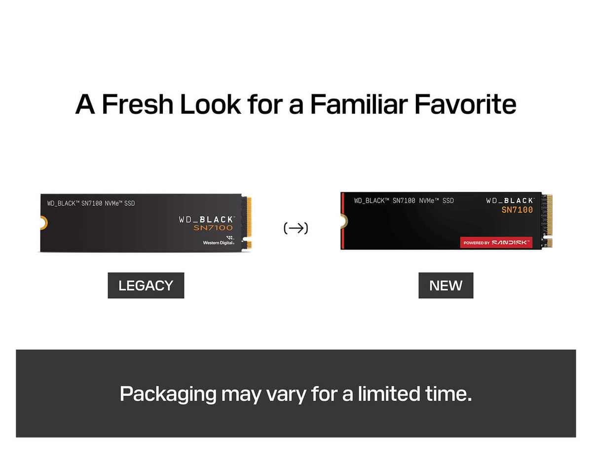 WD_BLACK SN7100 M.2 2280 PCIe Gen4 NVMe SSD