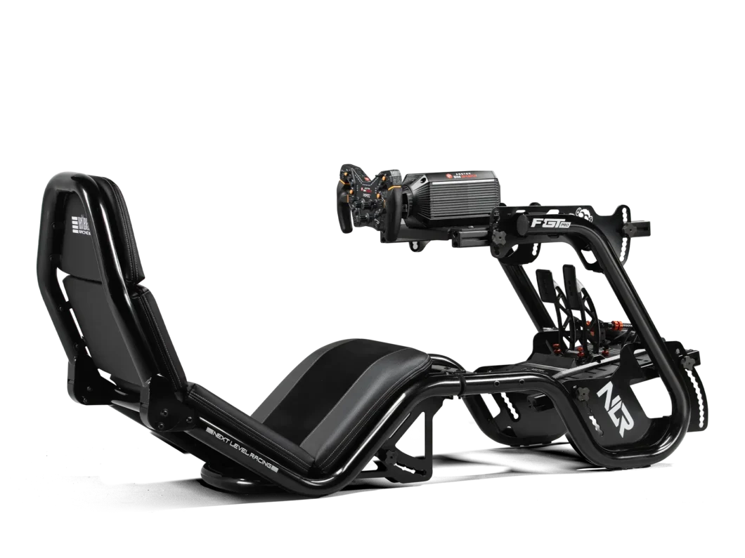 Next Level Racing NLR-R003 F-GT Pro Formula and GT Racing Simulator Cockpit Black Edition- Dispatch in 3 Business Days - GOLCHHA COMPUTERS 