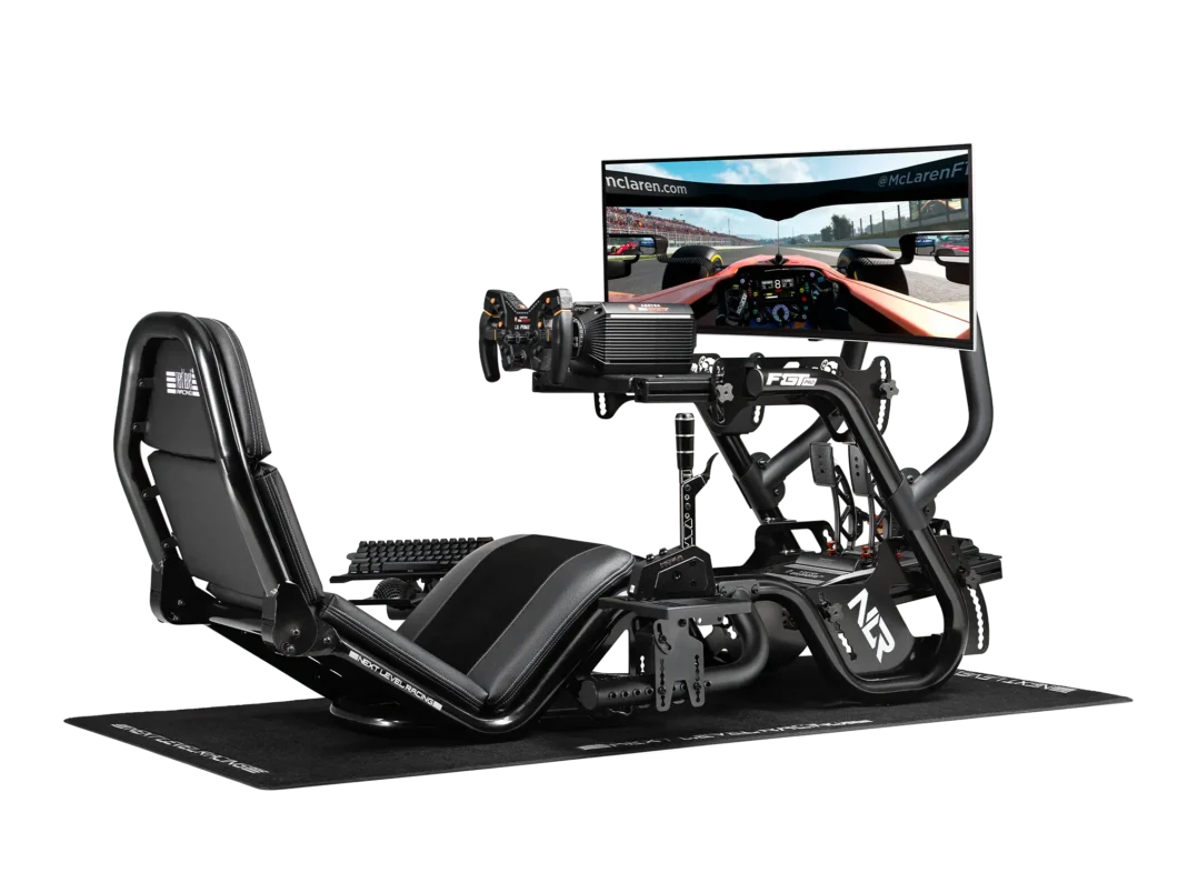 Next Level Racing NLR-R003 F-GT Pro Formula and GT Racing Simulator Cockpit Black Edition- Dispatch in 3 Business Days - GOLCHHA COMPUTERS 