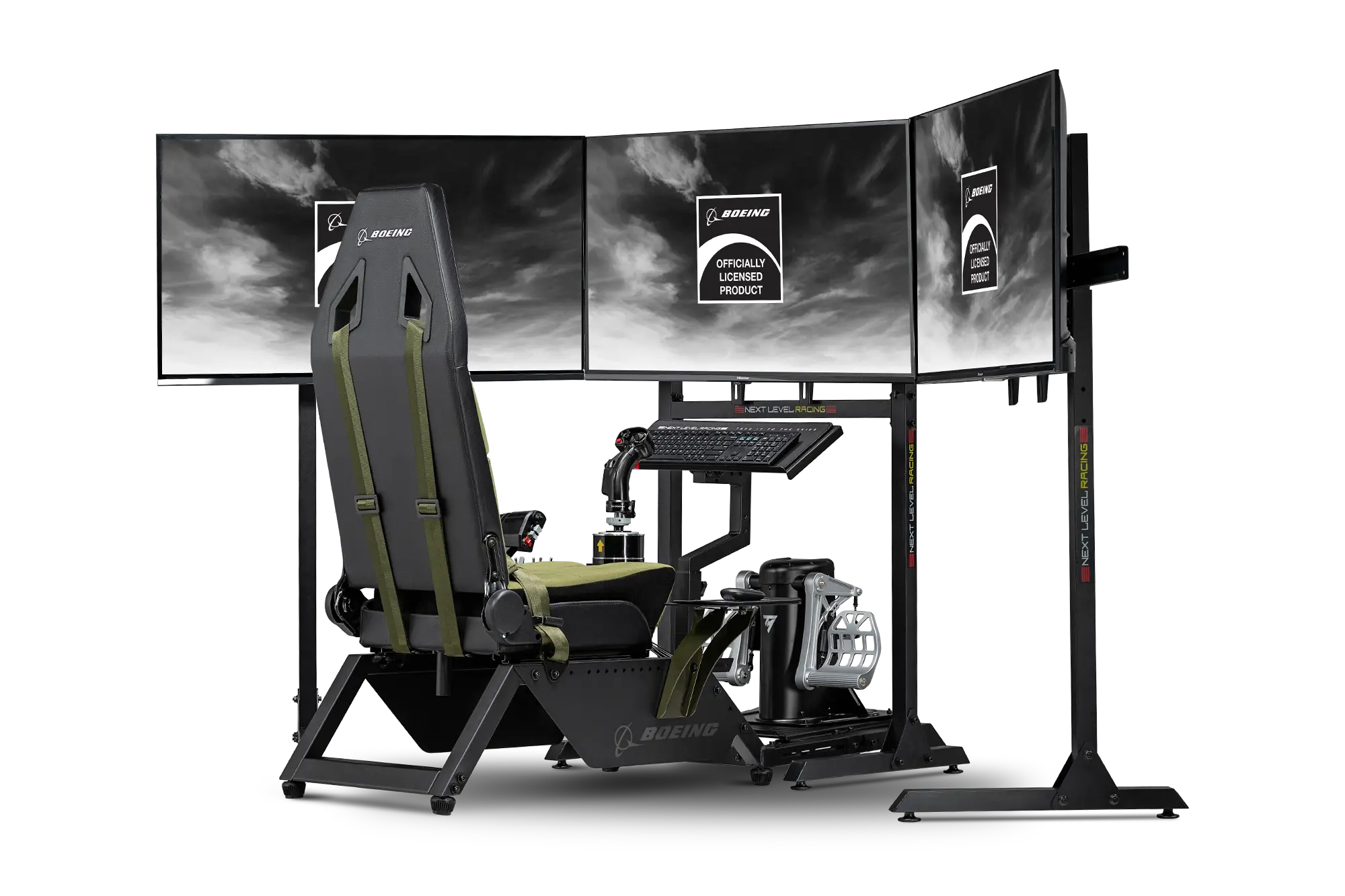 Next Level Racing Flight Simulator Boeing Military Edition (NLR-S028) - Dispatch in 3 Business Days - GOLCHHA COMPUTERS 