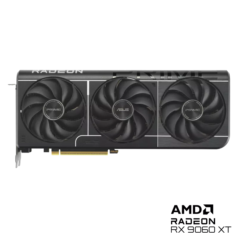 ASUS Prime Radeon™ RX 9060 XT 16GB GDDR6 OC Edition Graphics Card