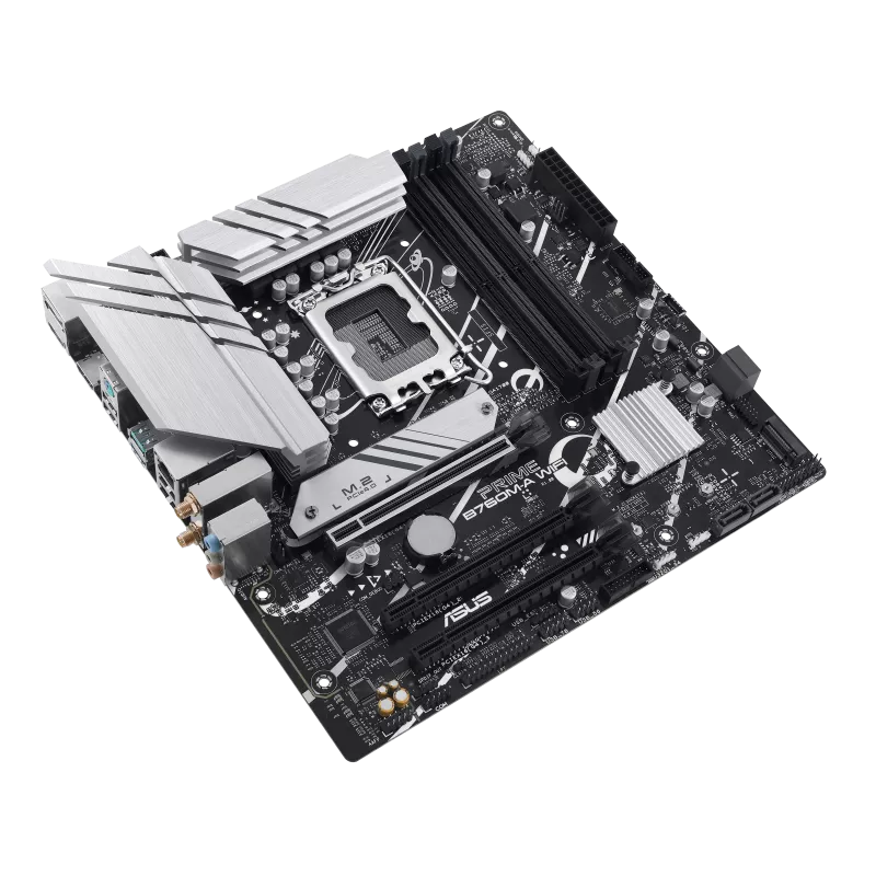 Asus B760M-A WIFI mATX mortheboard with PCIe 4.0 DDR5