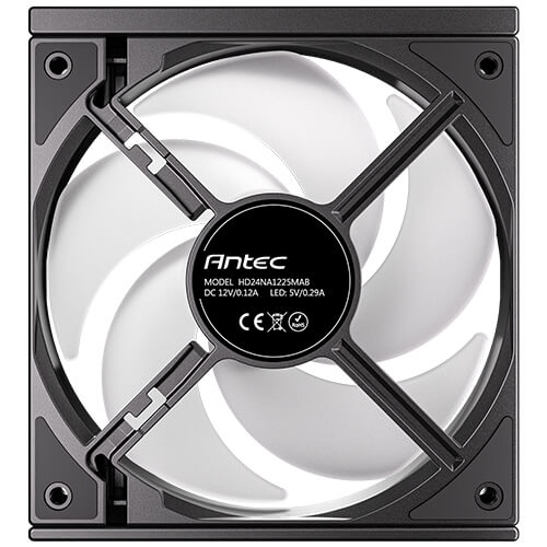 Antec Connect 120 reverse ARGB PC Case Fans (3 In 1 Pack)