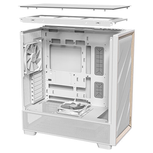 Antec Flux Mid Tower Cabinet (White)