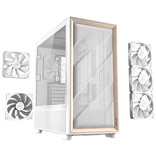 Antec Flux Mid Tower Cabinet (White)