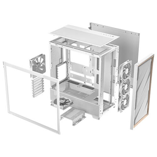 Antec Flux Mid Tower Cabinet (White)