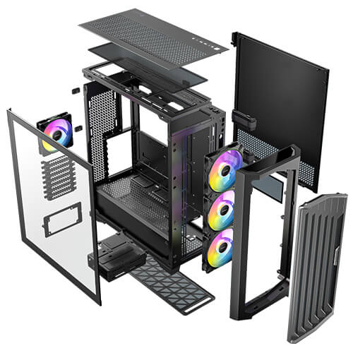Antec Performance 1 FT ARGB Full Tower EATX PC Case