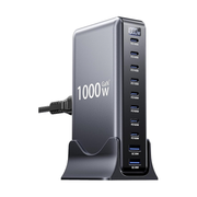 MX 1000 Watts USB C Charger, 10-Port GaN Charging Station - GOLCHHA COMPUTERS 