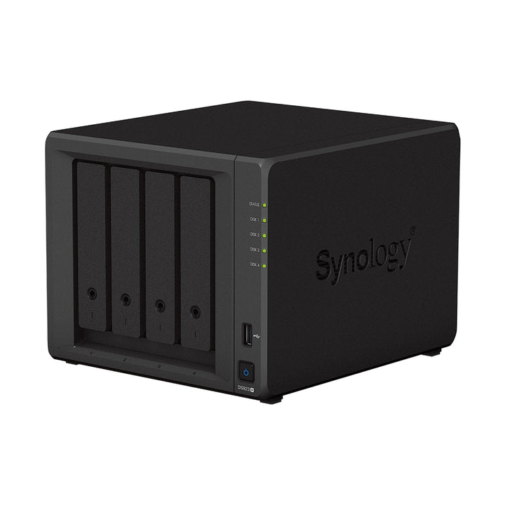 Serveur NAS Synology Disk Station DS418 - Serveur NAS - 4 Baies - 24 To -  HDD 6 To x 4 - RAID 0, 1, 5, 6, 10, JBOD - RAM 2 Go - Gigabit Ethernet -  iSCSI support