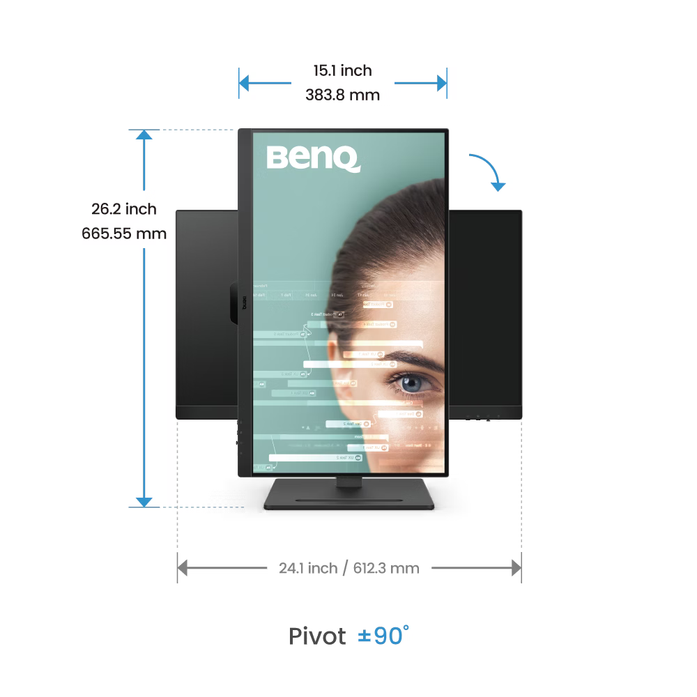 Benq GW2790T 27 inch 100Hz 99% sRGB Ergonomic Eye-Care Home Office Monitor