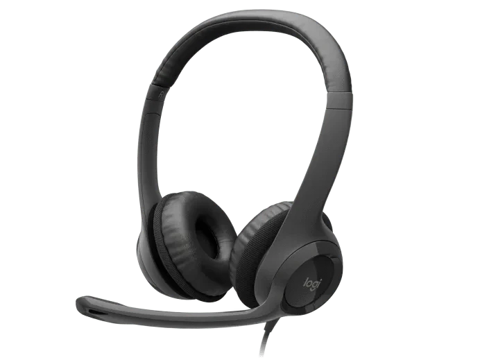 Logitech H390 USB Computer Headset With enhanced digital audio and in-line controls - Golchha Computers