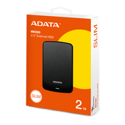 Adata HV320 2TB External Hard Drive Black (AHV320-2TU31-CBK)