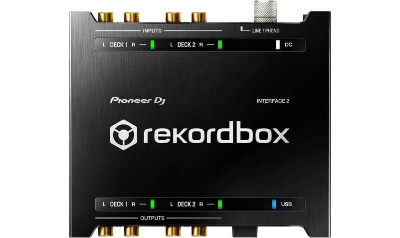 Pioneer INTERFACE-2 DJ Controller Audio Interface with rekordbox dj and dvs