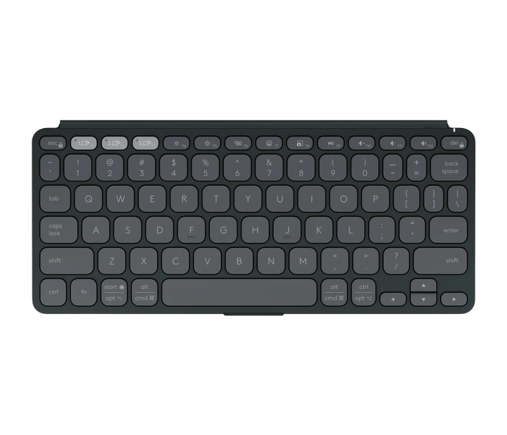 Logitech Keys-to-Go 2 Portable Bluetooth Keyboard for Tablet with Built-in Cover, Slim and Compact Wireless Keyboard for Windows, Android, Linux, iPad, iPhone, Mac, Apple TV - Golchha Computers