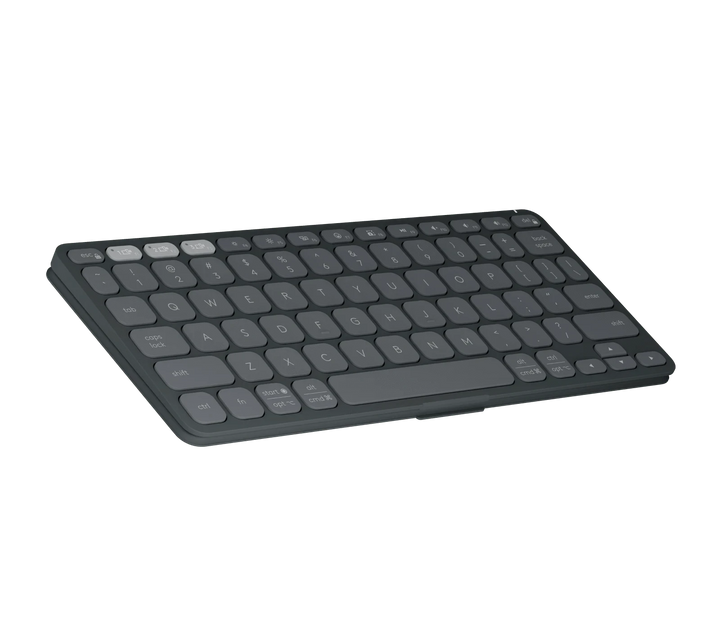 Logitech Keys-to-Go 2 Portable Bluetooth Keyboard for Tablet with Built-in Cover, Slim and Compact Wireless Keyboard for Windows, Android, Linux, iPad, iPhone, Mac, Apple TV - Golchha Computers