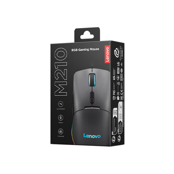 Lenovo M210 RGB Wired Gaming Mouse