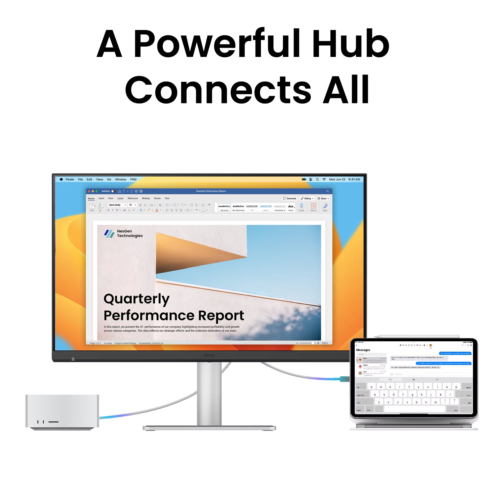 Benq MA270S 27" 5K Nano Gloss Monitor with Thunderbolt 4 for Mac Creators - GOLCHHA COMPUTERS 