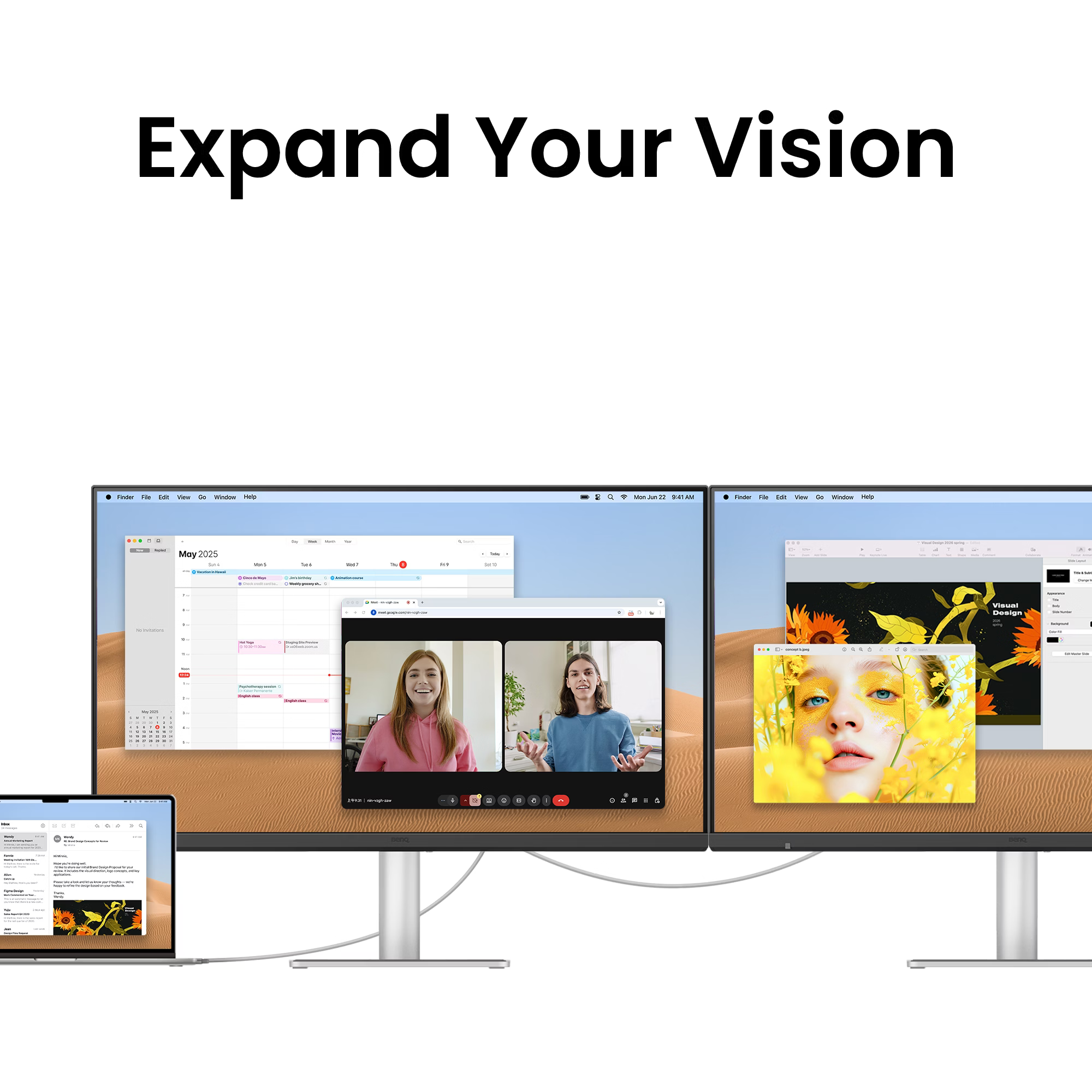 Benq MA320UG 32" 4K 120Hz Nano Gloss Monitor for Mac Creators