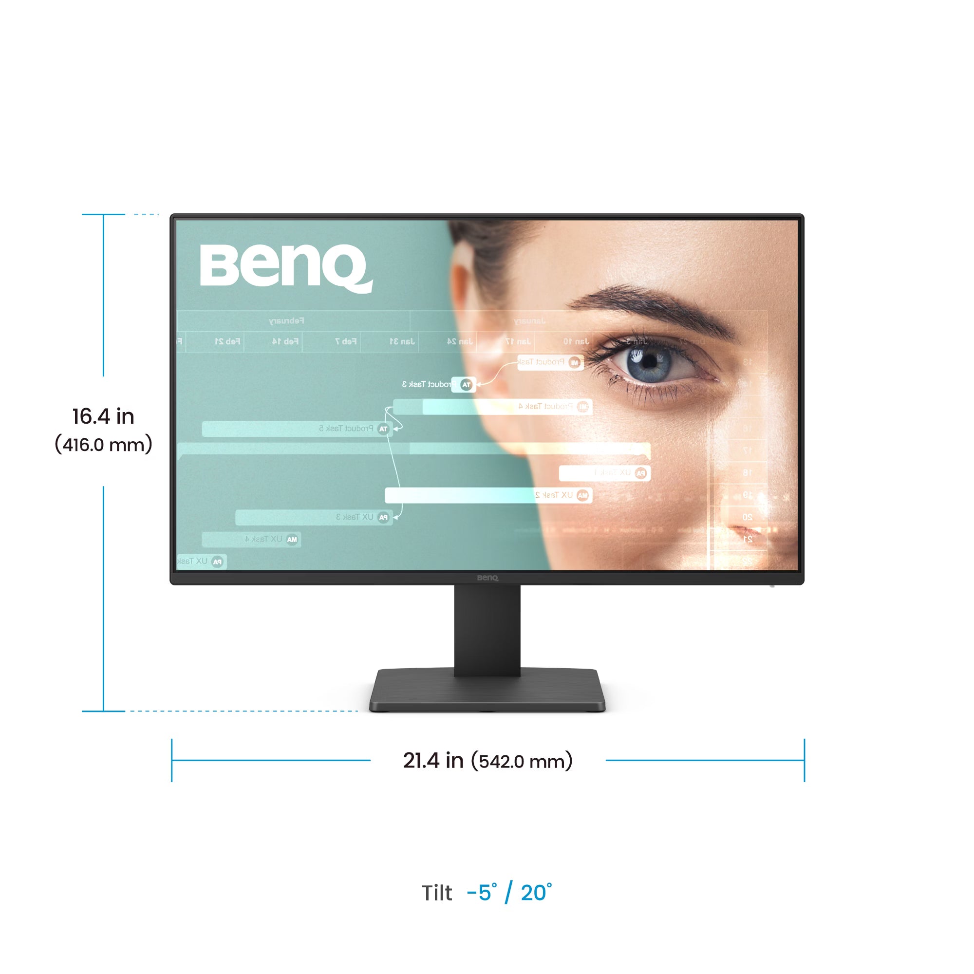 Benq GW2491 23.8 inch 1080p FHD 100Hz Eye-Care Monitor