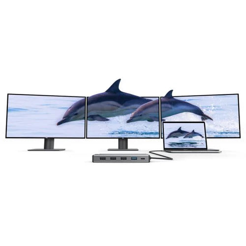 Alogic DV3 12-in-1 USB-C Dual Display Mini Dock