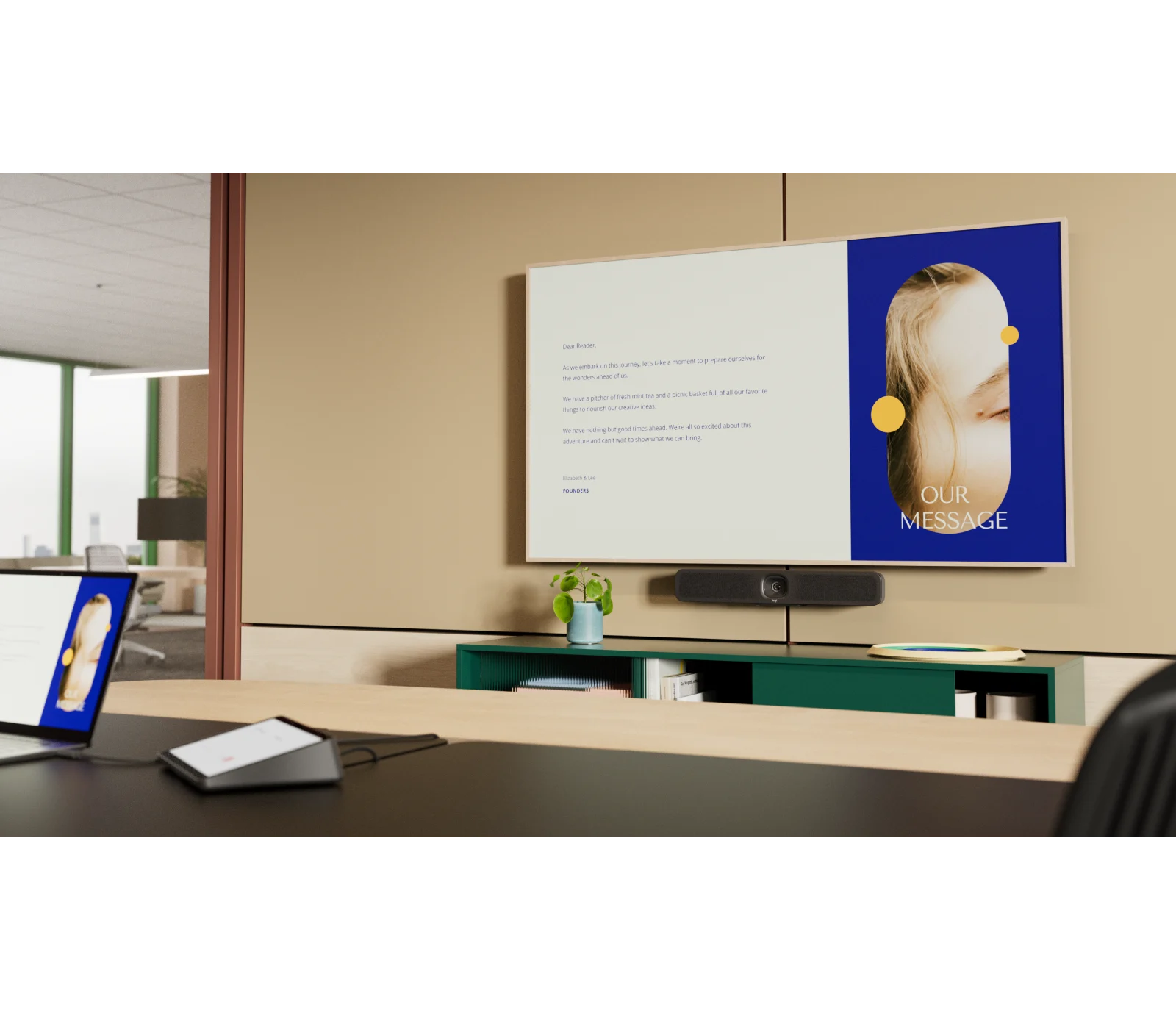 Logitech Meetup 2 Video Conference Camera with 5M Active USB Cable Combo