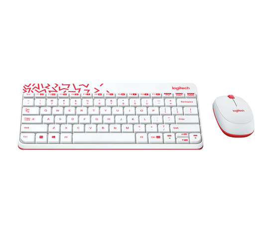 Logitech MK240 Wireless Keyboard and Mouse Combo Cheerful and compact wireless combo